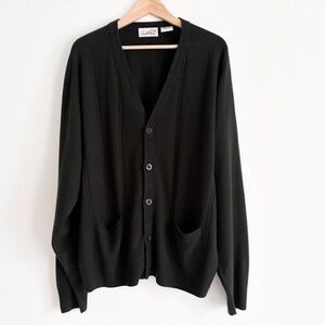 Vintage Arnold Palmer Dark Green V-Neck Sweater - Size XL (46)